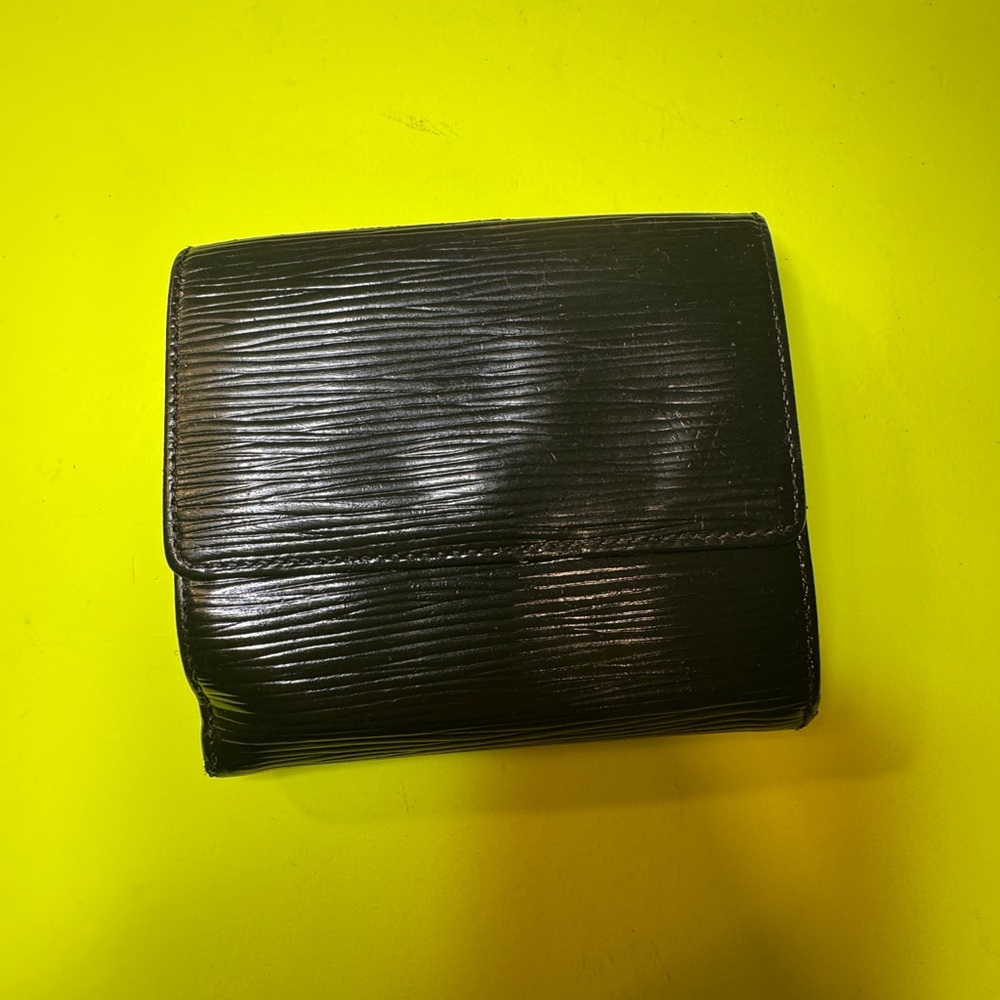 Louis Vuitton Epi Bifold wallet compact 4x4 black and purple - Picture 9 of 11